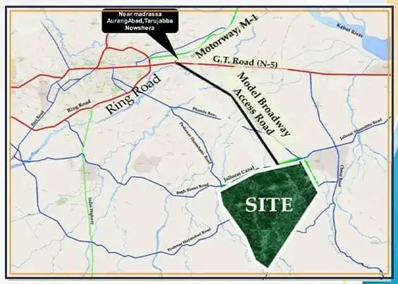 Real Estate Company New Peshawar Valley Site