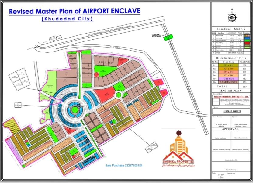 1 Kanal Plot for Sale in Airport Enclave Islamabad