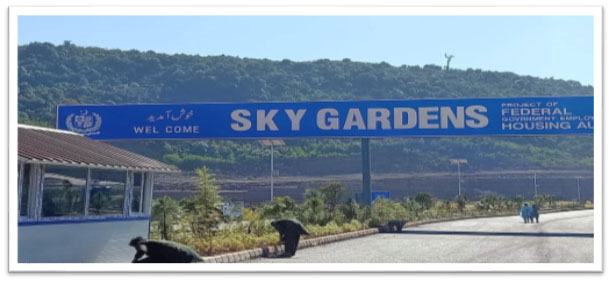 1 Kanal Plot for Sale in Sky Gardens Block B FGEHA Islamabad