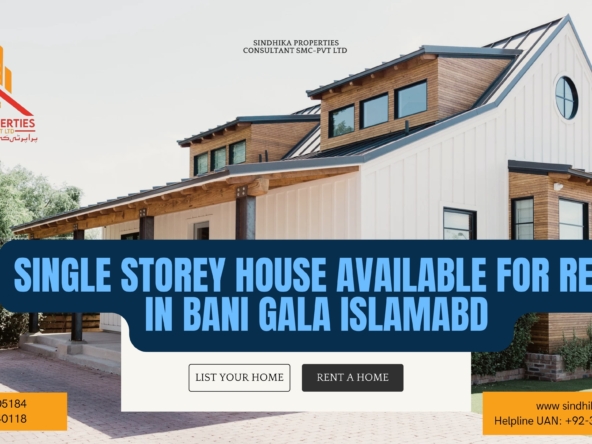 1 Kanal Single Story House For rent in Bani Gala Islamabad 