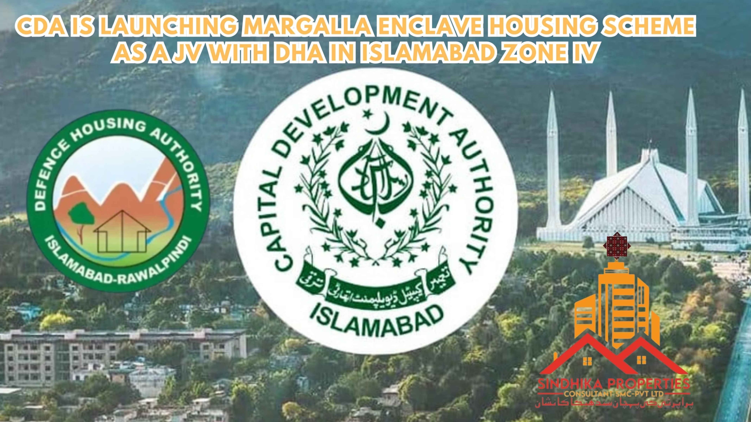 CDA launching Margalla Enclave Housing Scheme JV with DHA