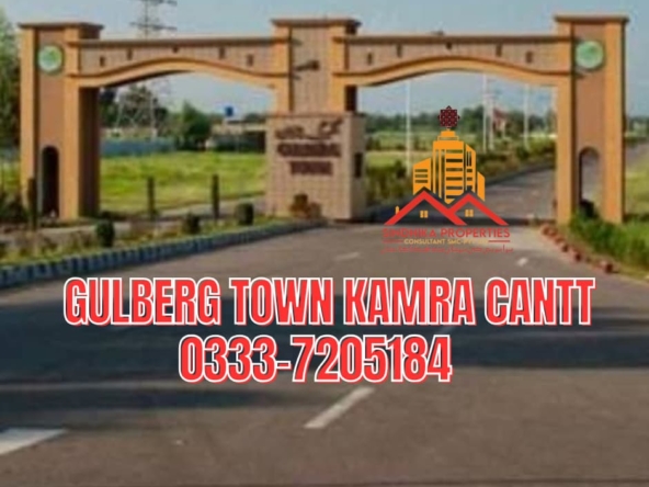 5 Marla Plot for sale in Gulberg Town Kamra Cantt Attock